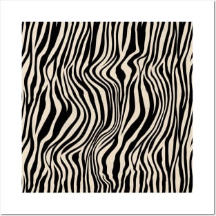 Classic Safari Zebra Print Posters and Art